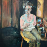 Actress-panic-oil-100x125cm